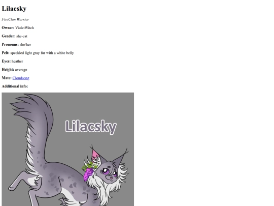 lilacsky screenshot