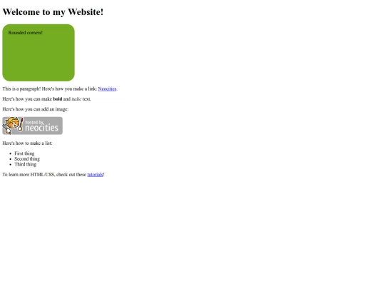 test screenshot