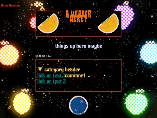 opinions screenshot
