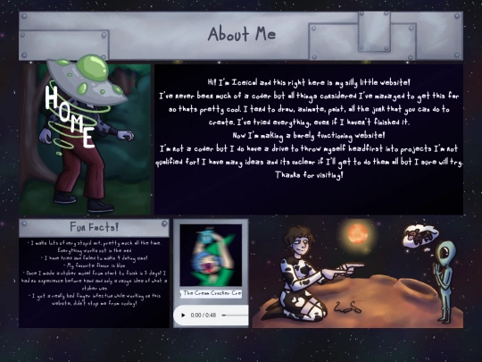 about-me screenshot