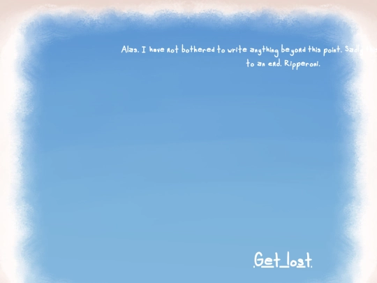adventure/ZIPPY RIPPY NOTHINSHAPPENING screenshot