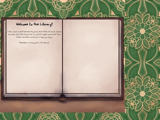 the-library/welcome screenshot