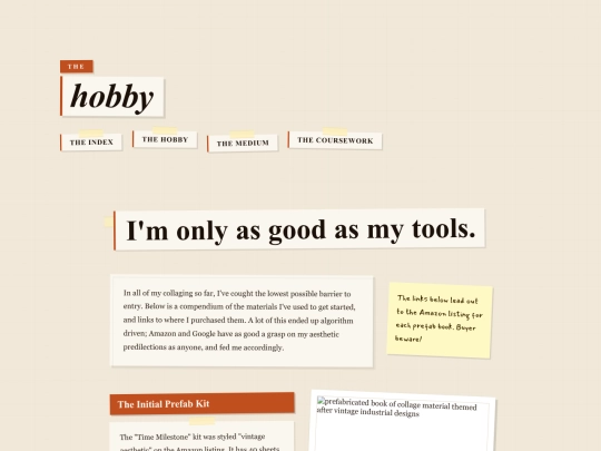 materials screenshot