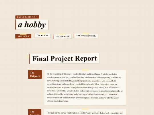 report screenshot