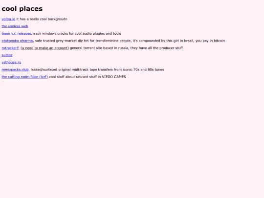 coolsites screenshot