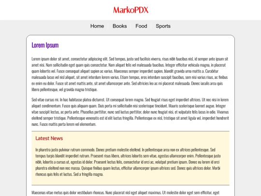 sports screenshot