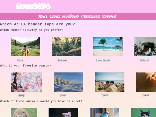 quiz screenshot