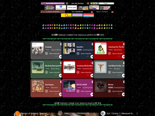 interests screenshot