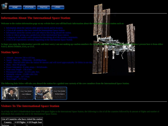station_information screenshot