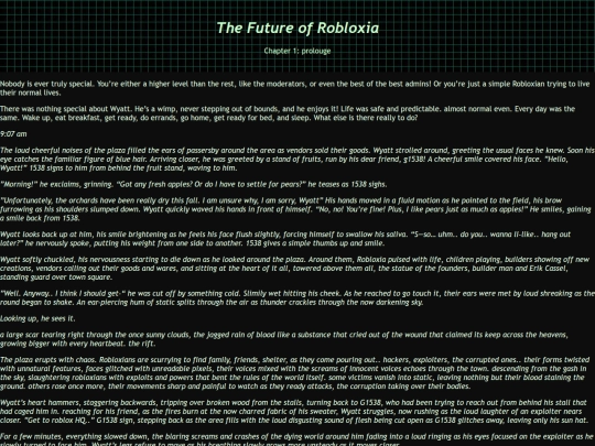Prologue screenshot