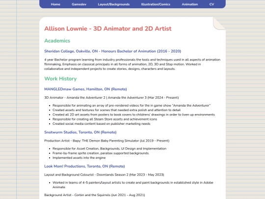 cv screenshot