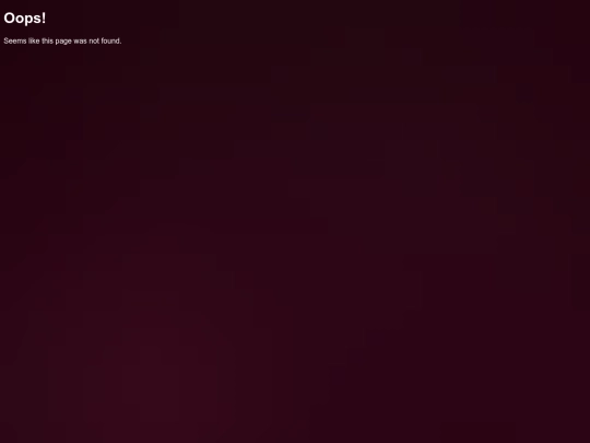 not_found screenshot