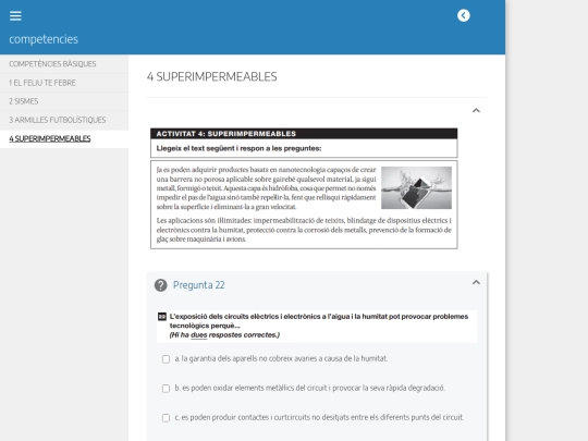 competencies/4_superimpermeables screenshot