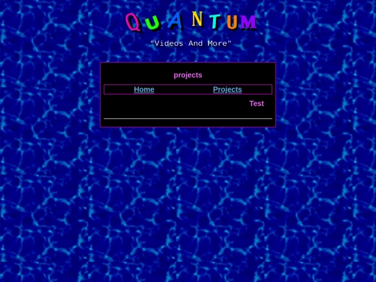 QuantumInc/Projects screenshot