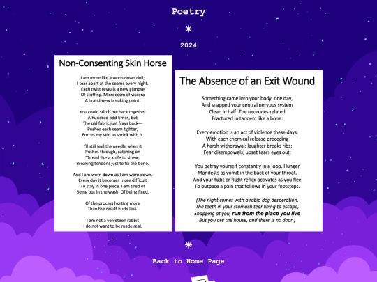 Writing Doors/poetry screenshot