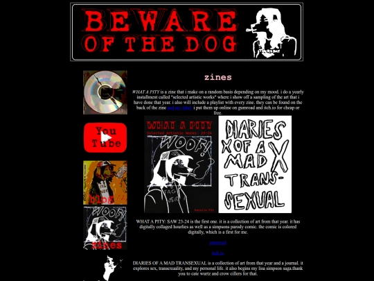 zines screenshot