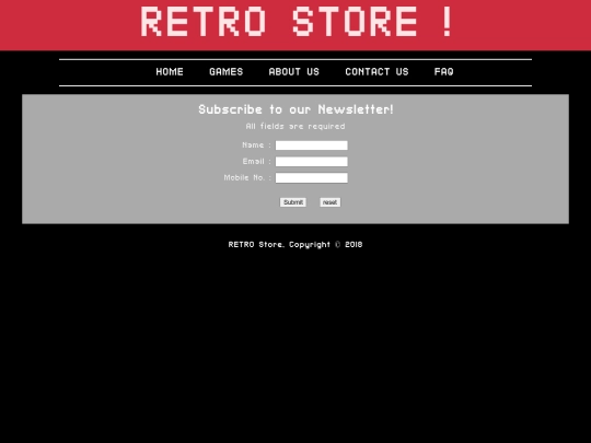 form screenshot