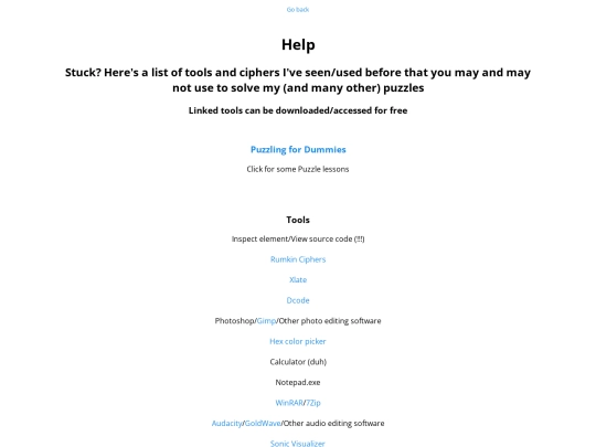 help screenshot