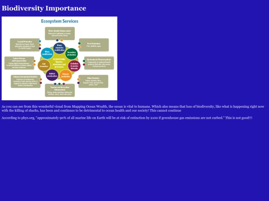 Biodiversity screenshot