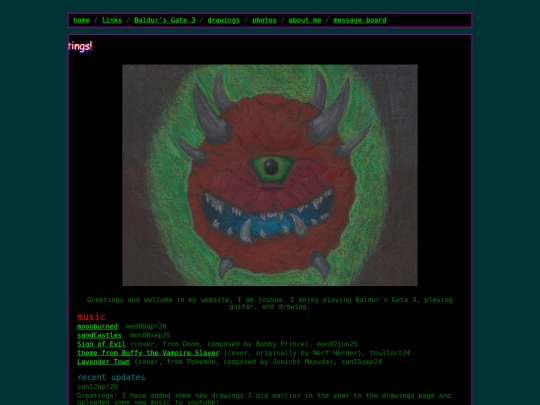 index screenshot