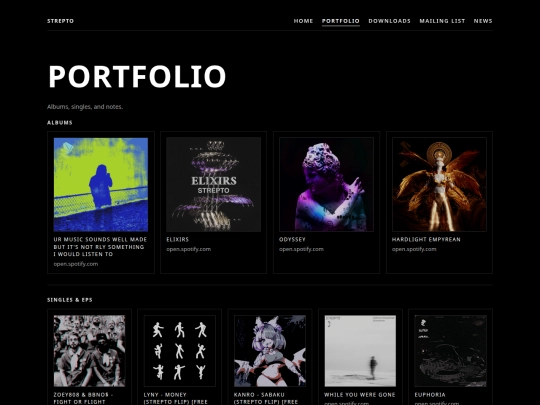 portfolio screenshot