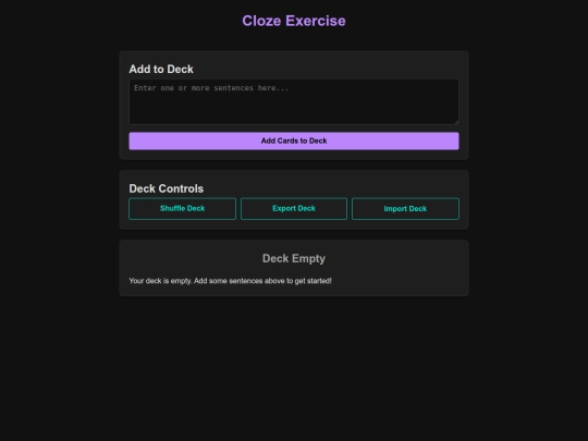 cloze_exercise screenshot