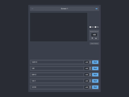 decentdiceroller screenshot