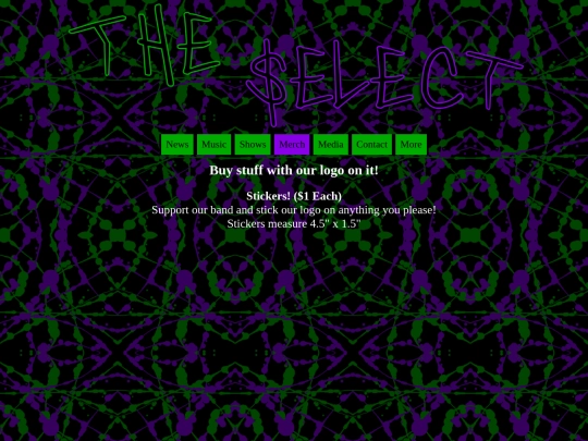 merch screenshot