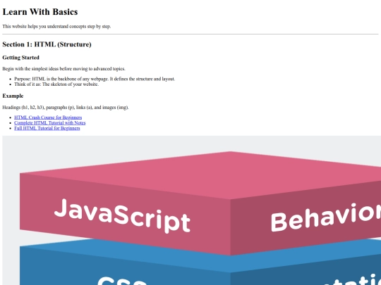 Learn--With--Basics/E screenshot