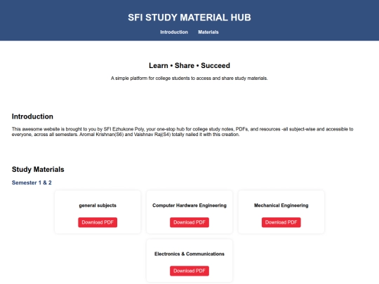 SFISTUDYMATERIAL screenshot