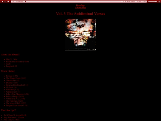 Albums/TheMaggotNest-AboutVerses screenshot