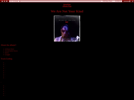 Albums/TheMaggotNest-AboutWeAreNotYourKind screenshot