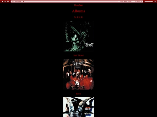 Albums/TheMaggotNest-Albums screenshot