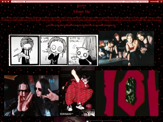 TheMaggotNest-AboutMe screenshot