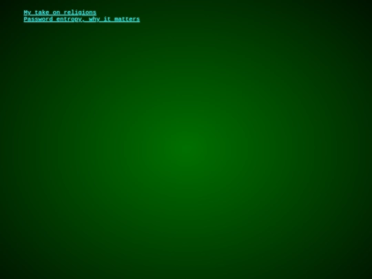 ramble screenshot