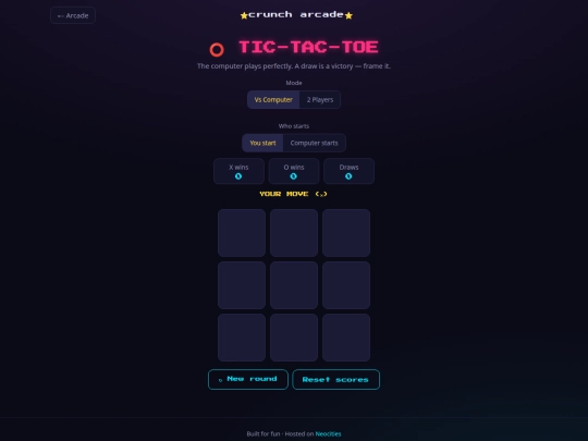 supa cool games/tictactoe screenshot