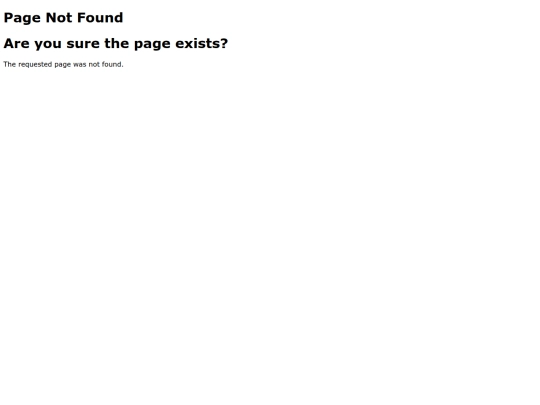 not_found screenshot