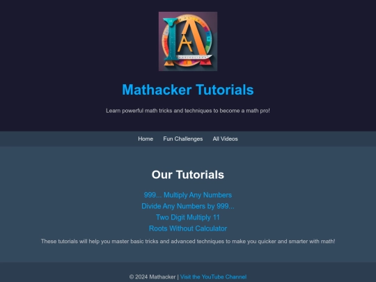 tutorials screenshot