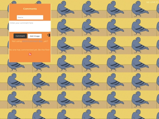 guestbook screenshot