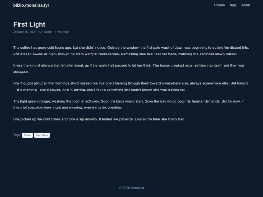 story/first-light screenshot