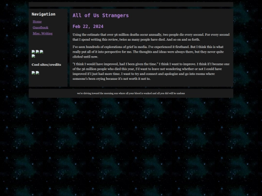 critics/aous screenshot