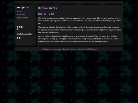 critics/uptown screenshot