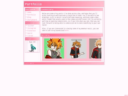 portfolio screenshot