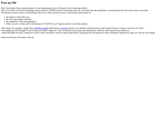 foss-my-life/foss-my-life screenshot