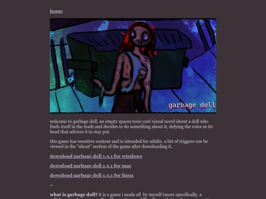 garbage_doll screenshot