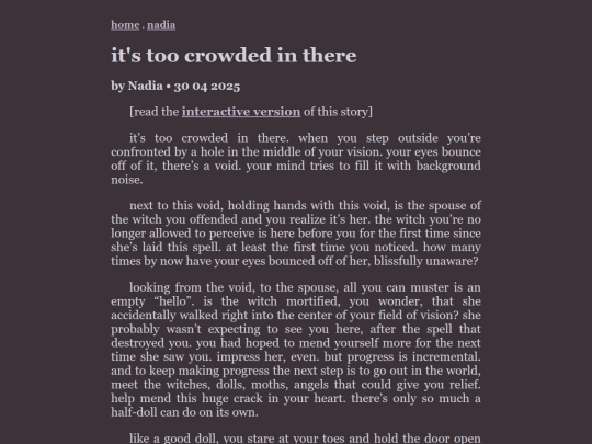 writing/toocrowded screenshot
