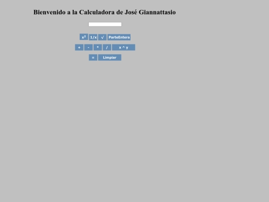 calculadora screenshot