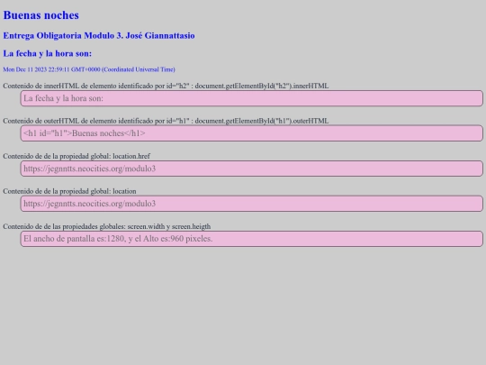 modulo3 screenshot