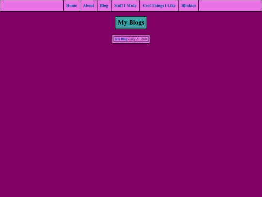 blog screenshot
