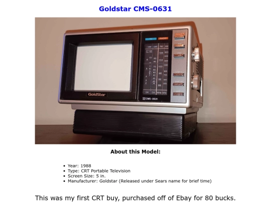 Goldstar_CMS-0631 screenshot